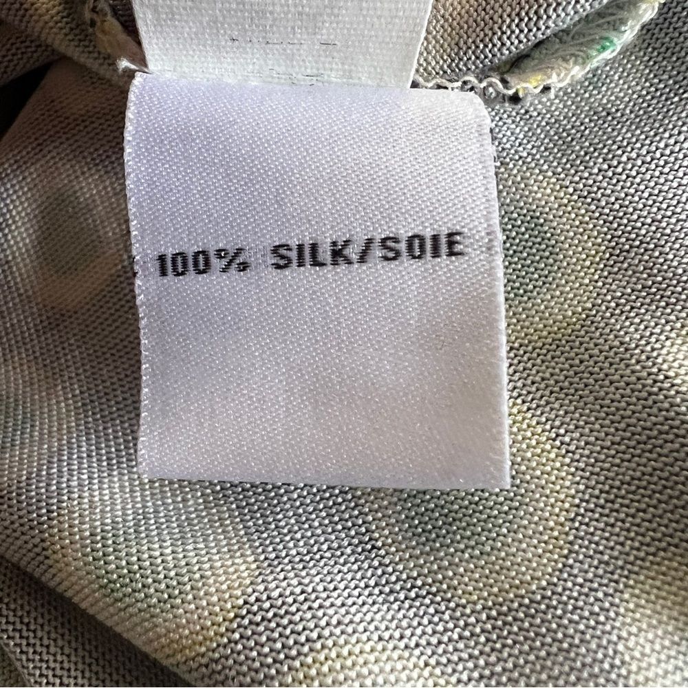 Diane Von Furstenburg Jilda Two Green Silk Retro Short Sleeve Wrap Dress 14 - Picture 9 of 12